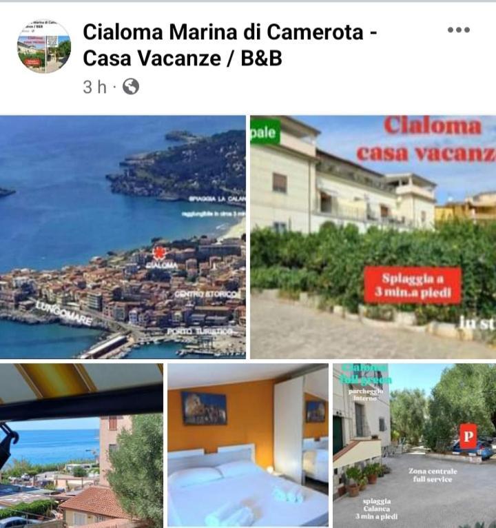 Cialoma Full Green Marina di Camerota Eksteriør bilde